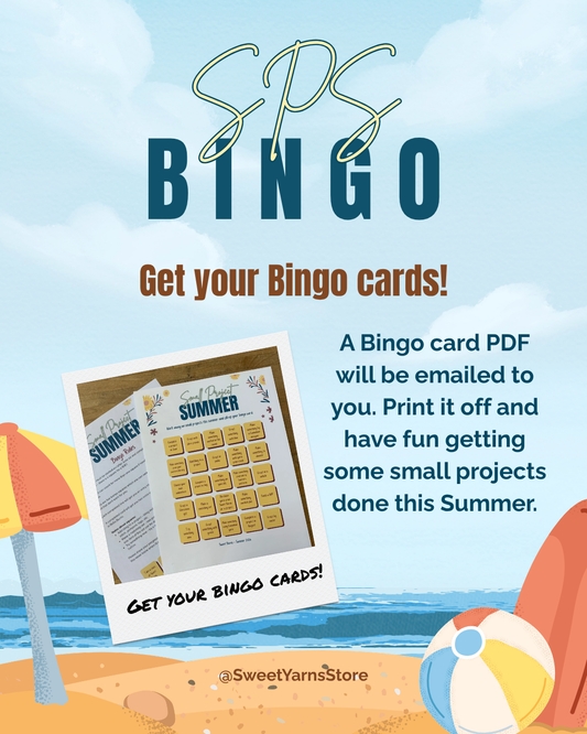 Small Project Summer Bingo Cards